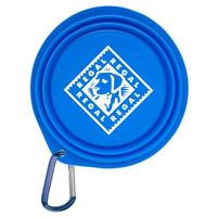 7" Collapsible Pet Bowl with Carabiner